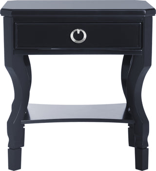 Safavieh Alaia One Drawer Night Stand Navy Furniture main image