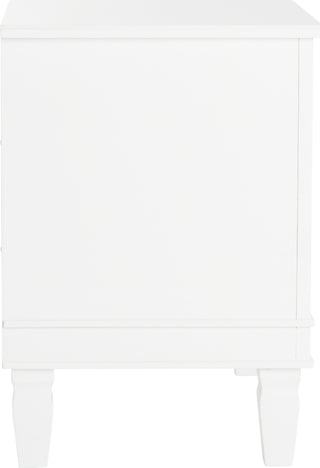 Safavieh Kira Three Drawer Night Stand White Furniture 