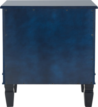 Safavieh Kira Three Drawer Night Stand Navy Furniture 