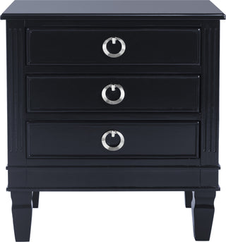 Safavieh Kira Three Drawer Night Stand Navy Furniture main image