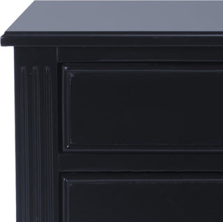 Safavieh Kira Three Drawer Night Stand Navy Furniture 