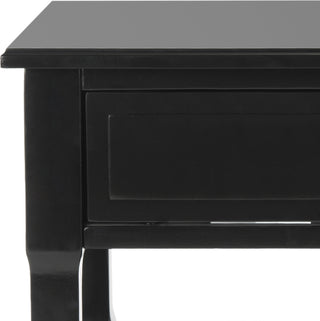 Safavieh Jenson Two Drawer Night Stand Black Furniture 