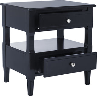 Safavieh Jenson Two Drawer Night Stand Navy Furniture 