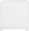 Safavieh Raina Three Drawer Greek Key Night Stand White Furniture 