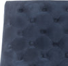 Safavieh Hadley Velvet Tufted Accent Chair Navy Furniture 