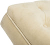 Safavieh Monroe Chaise With Headrest Pillow Beige Furniture 