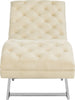 Safavieh Monroe Chaise With Headrest Pillow Beige Furniture 