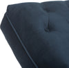 Safavieh Monroe Chaise With Headrest Pillow Navy Furniture 