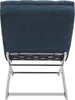 Safavieh Monroe Chaise With Headrest Pillow Navy Furniture 