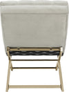 Safavieh Monroe Chaise With Headrest Pillow Grey Furniture 