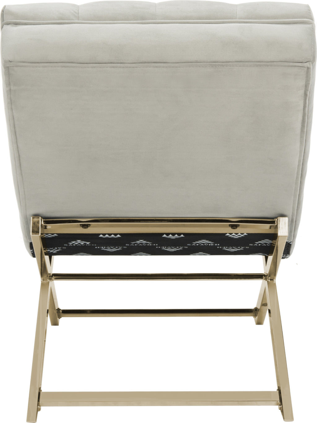 Safavieh Monroe Chaise With Headrest Pillow Grey Incredible Rugs and