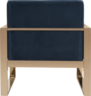 Safavieh Vasco Accent Chair Navy Furniture 