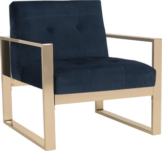 Safavieh Vasco Accent Chair Navy Furniture 