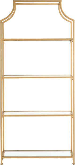 Safavieh Slater 4 Tier Etagere Gold Furniture main image