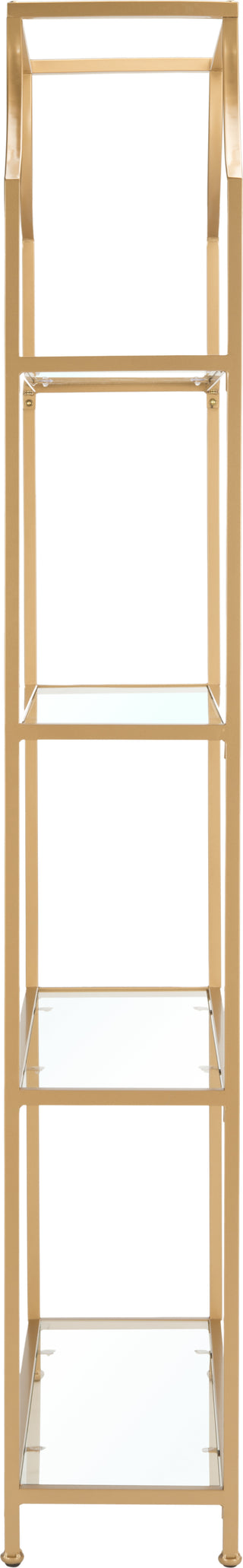 Safavieh Slater 4 Tier Etagere Gold Furniture 