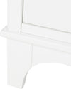 Safavieh Hannon 3 Drawer Contemporary Nightstand White Furniture 