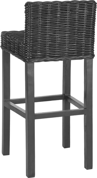 Safavieh Cypress Bar Stool Black Furniture 