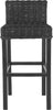 Safavieh Cypress Bar Stool Black Furniture main image