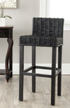 Safavieh Cypress Bar Stool Black Furniture 