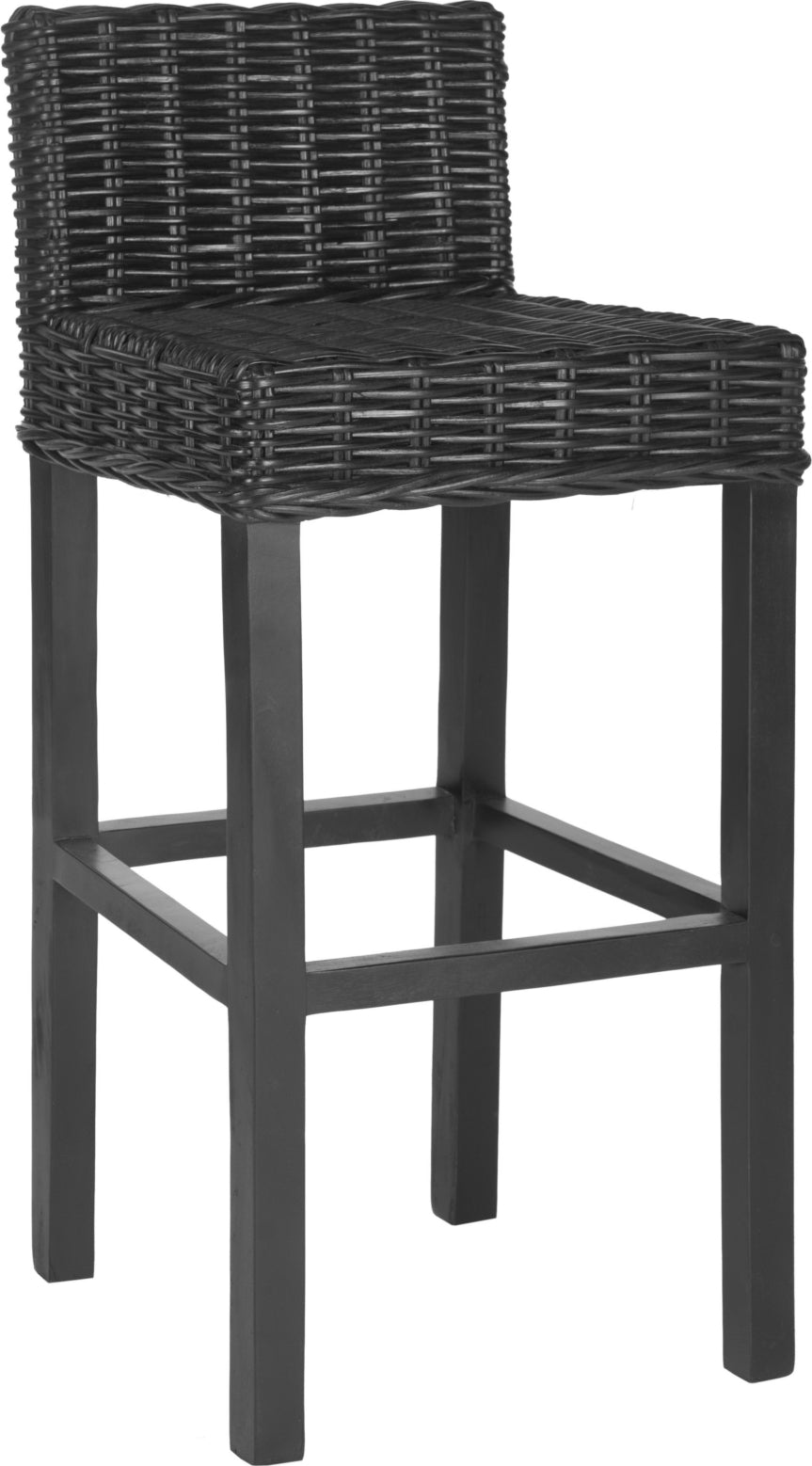 Safavieh Cypress Bar Stool Black Furniture  Feature
