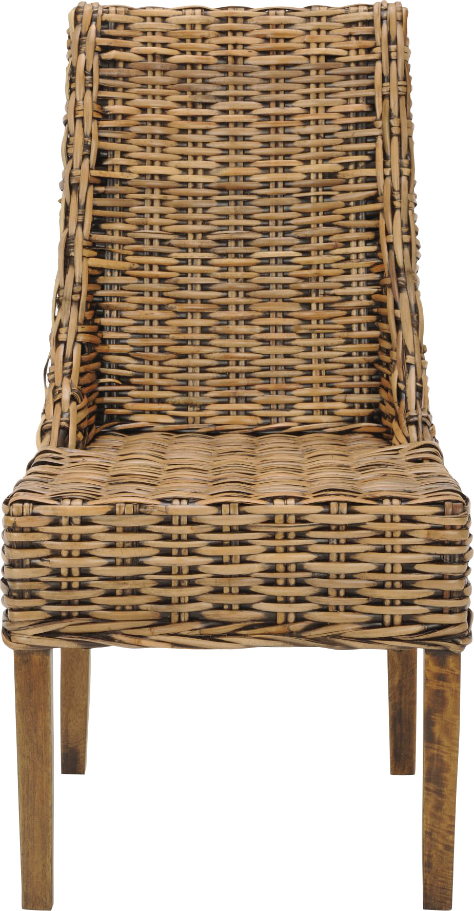 Safavieh Suncoast 18''H Rattan Arm Chair (SET Of 2) Brown Furniture main image