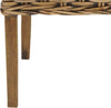 Safavieh Suncoast 18''H Rattan Arm Chair (SET Of 2) Brown Furniture 