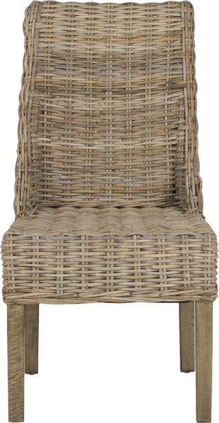 Safavieh Suncoast 18''H Rattan Arm Chair (SET Of 2) Natural Unfinished Furniture main image