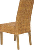 Safavieh Sanibel 18''H Rattan Side Chair (SET Of 2) Honey Oak Furniture 