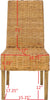 Safavieh Sanibel 18''H Rattan Side Chair (SET Of 2) Honey Oak Furniture 