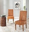Safavieh Sanibel Rattan Side Chair (SET Of 2) Honey Oak  Feature