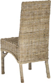 Safavieh Beacon 18''H Rattan Side Chair Natural Unfinished Furniture 