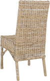 Safavieh Beacon 18''H Rattan Side Chair Natural Unfinished Furniture 