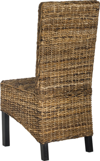 Safavieh Pembrooke 19''H Rattan Side Chair Natural Furniture 