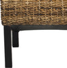 Safavieh Pembrooke 19''H Rattan Side Chair Natural Furniture 