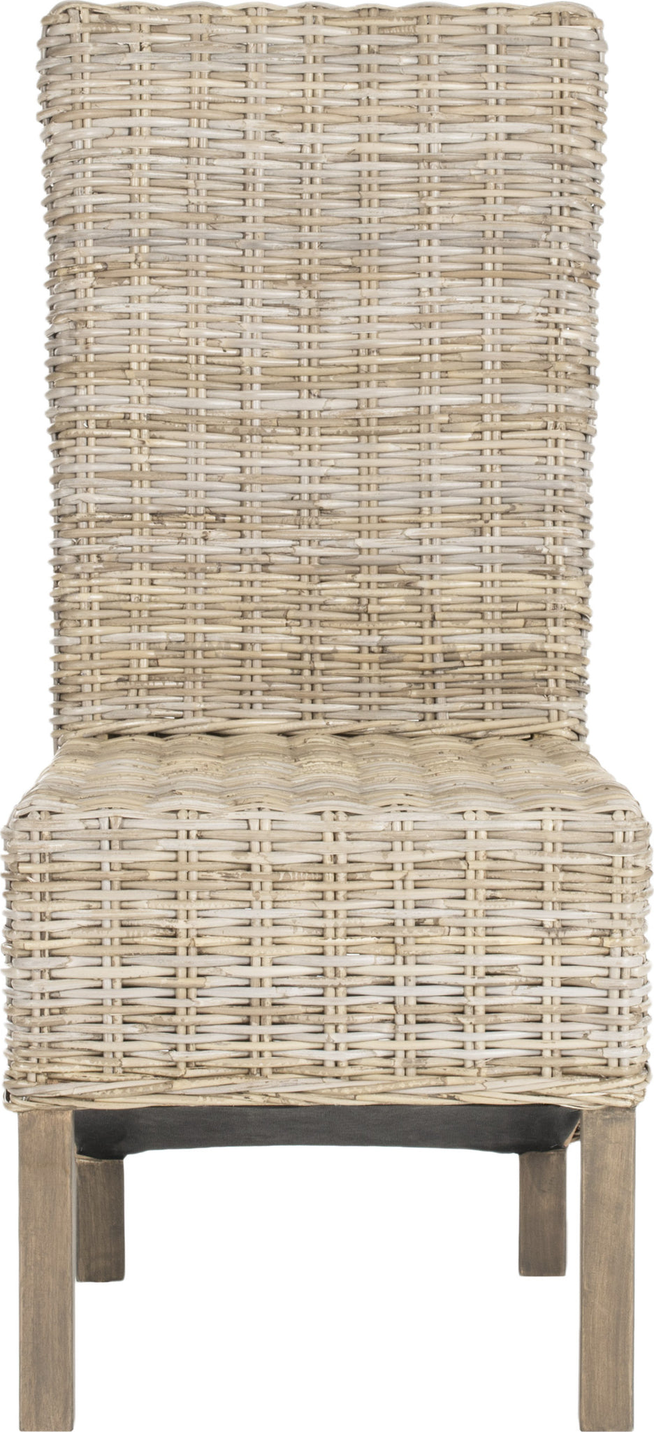 Safavieh Pembrooke 19''H Rattan Side Chair Natural Unfinished Furniture main image