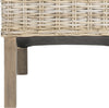 Safavieh Pembrooke 19''H Rattan Side Chair Natural Unfinished Furniture 