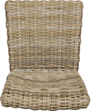 Safavieh Quaker 19''H Rattan Side Chair Natural Unfinished Furniture 