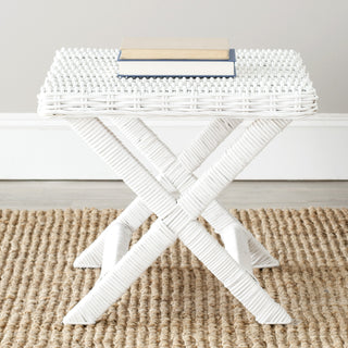 Safavieh Manr Bench White Furniture 