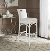 Safavieh Fremont Bar Stool White and Eggshell Furniture  Feature