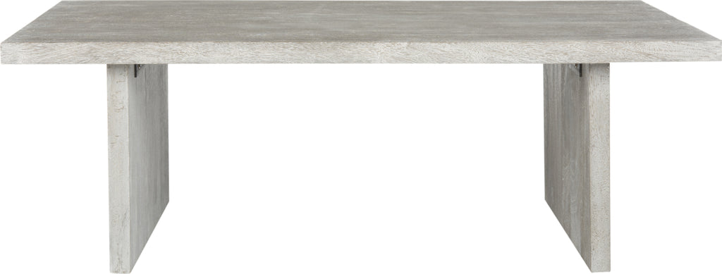 Safavieh Senjo Rouge Coffee Table Grey Furniture main image