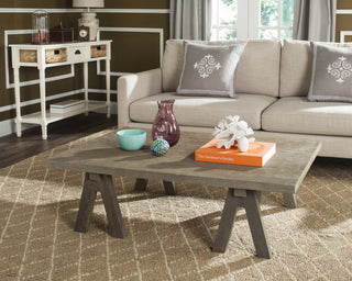 Safavieh Praire Coffee Table Natural Furniture  Feature