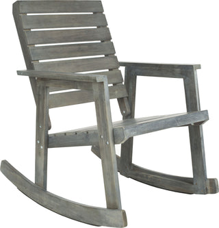 Safavieh Alexei Rocking Chair Ash Grey Furniture 