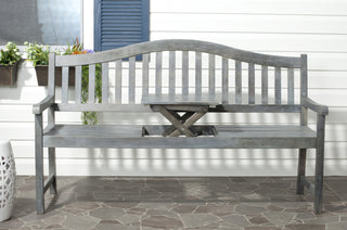 Safavieh Mischa Bench Ash Grey Furniture  Feature