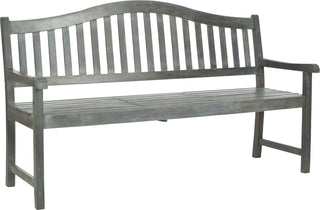 Safavieh Mischa Bench Ash Grey Furniture 