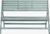Safavieh Luca Folding Bench Beach House Blue Furniture main image