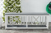 Safavieh Branco Bench White/Ash Grey Furniture  Feature