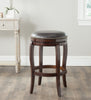 Safavieh Nuncio Swivel Bar Stool Sierra Brown and Furniture  Feature