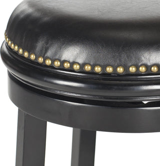 Safavieh Biagio Swivel Bar Stool Black Furniture 