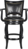 Safavieh Gitano Swivel Bar Stool Black Furniture main image