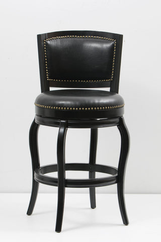 Safavieh Pasquale Swivel Bar Stool Black Furniture 